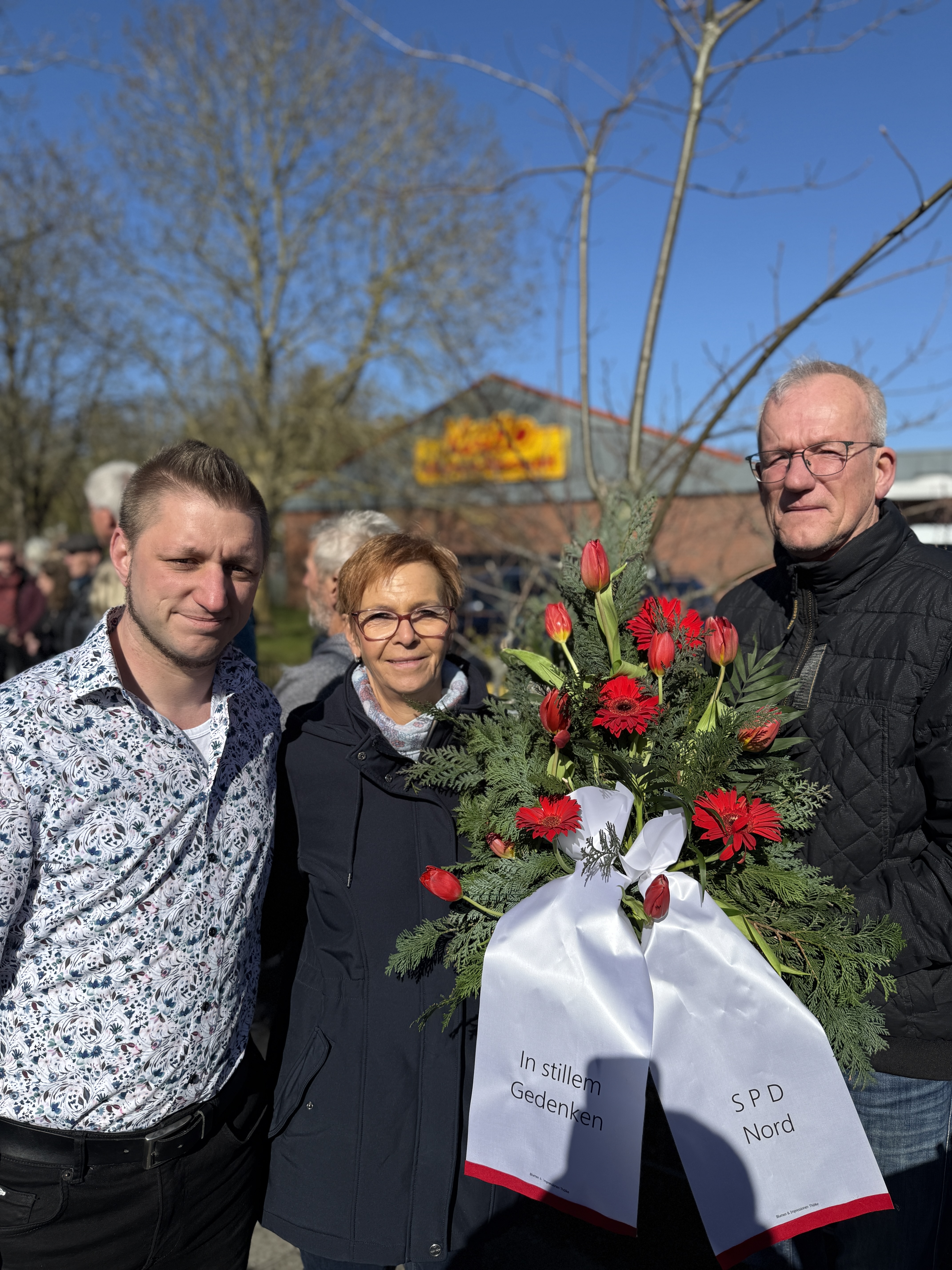Gemeinsam erinnern. 🤝🇳🇱 Am Samstag durften wir erneut unsere niederländischen Freunde in Wilhelmshaven begrüßen.