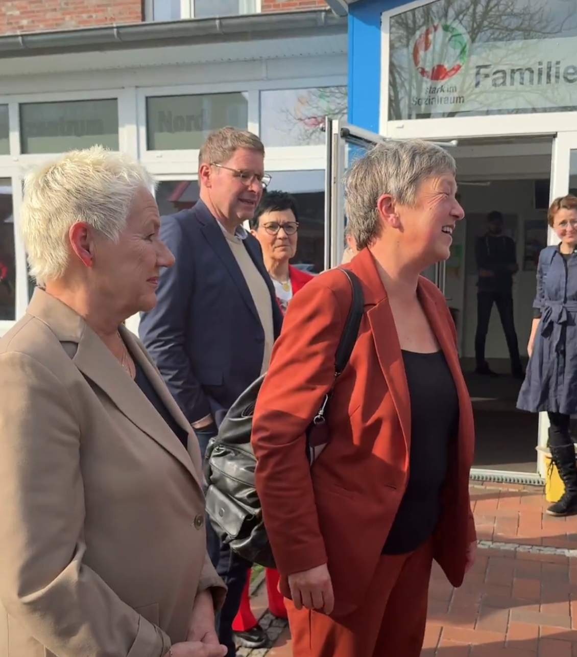 Heute durften wir Landtagspräsidentin Hanna Naber bei uns begrüßen