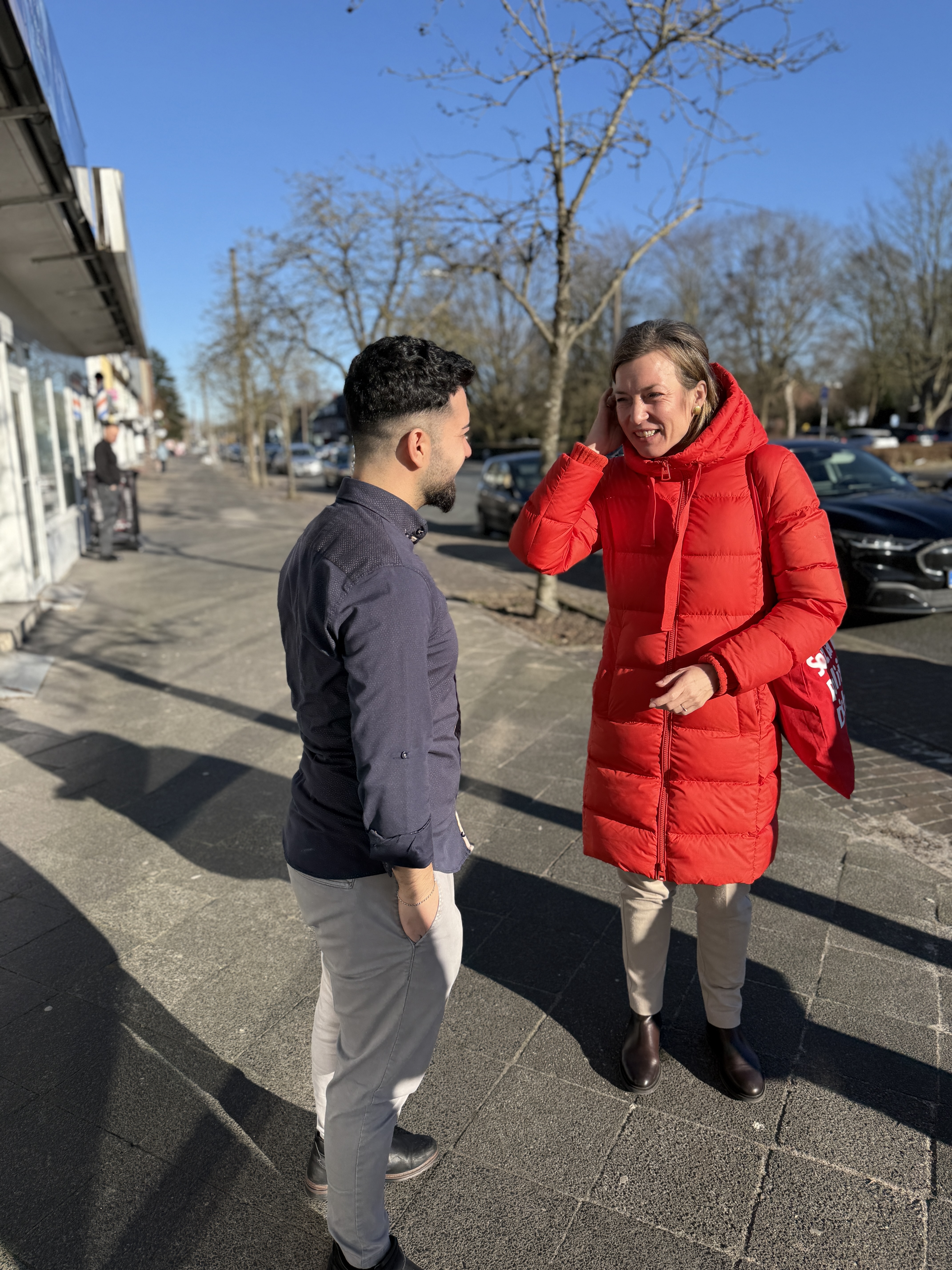Gemeinsam mit Siemtje Möller auf Tour durch den Stadtnorden! 🚀